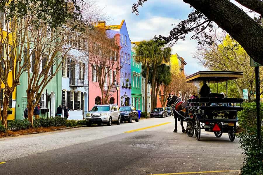 Rainbow Row, Charleston, South Carolina